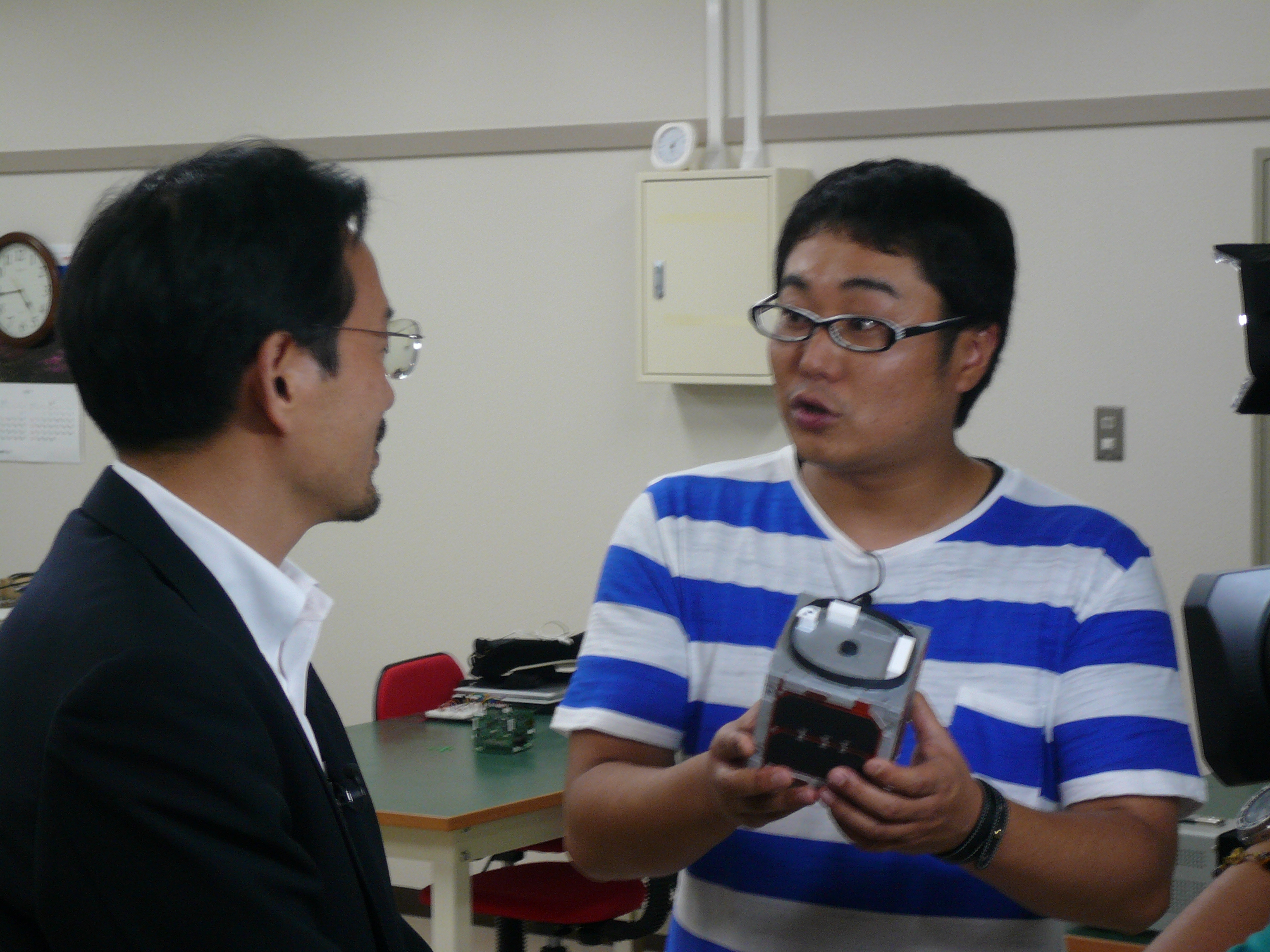 テレビ西日本のＴＶ撮影