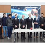 MicroOrbiter-1 Projectの衛星完成披露記者会見